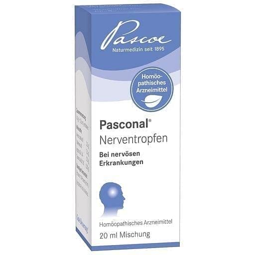 PASCONAL nerve, Avena sativa, Valeriana officinalis UK