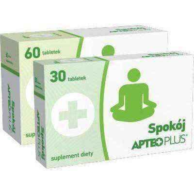 PEACE APTEO PLUS x 60 tablets, melissa UK