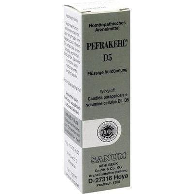 PEFRAKEHL, Candida parapsilosis drops D 5 UK