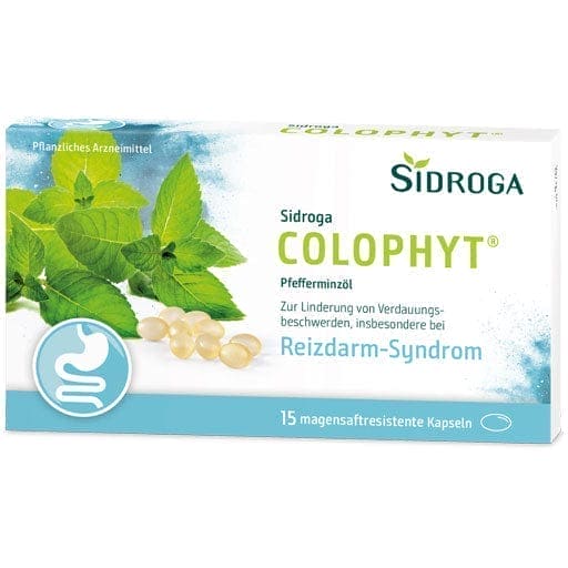Peppermint oil, SIDROGA ColoPhyt 182 mg enteric soft capsules - UKDorf 