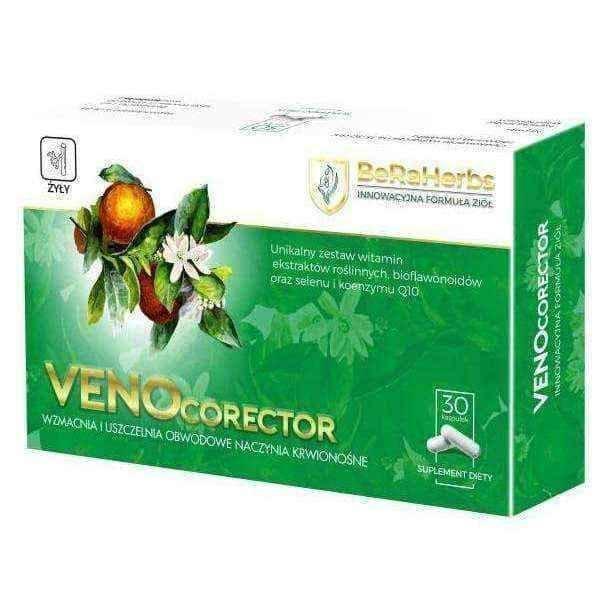 Peripheral blood vessels, Venocorector x 30 capsules UK