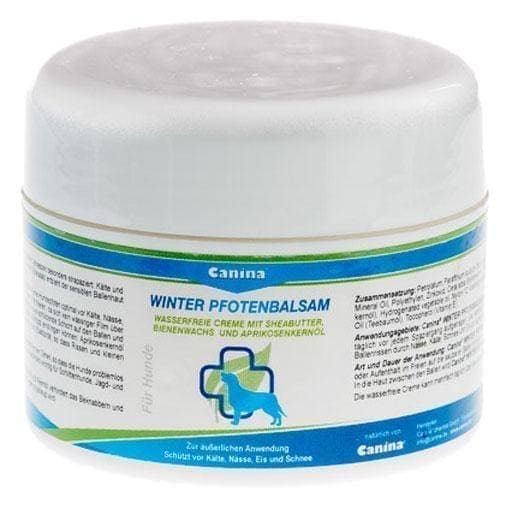 PETVITAL DOG Winter Paw Balm shea butter, beeswax, apricot oil UK