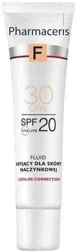 Pharmaceris F Capilar Corretion fluid SPF20 opaque skin for vascular skin 30-30ml UK