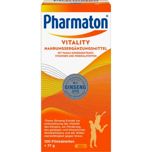 pharmaton vitality capsules 100 caps - 2