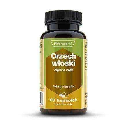 PharmoVit Walnut x 90 capsules, juglans regia - Juglans UK