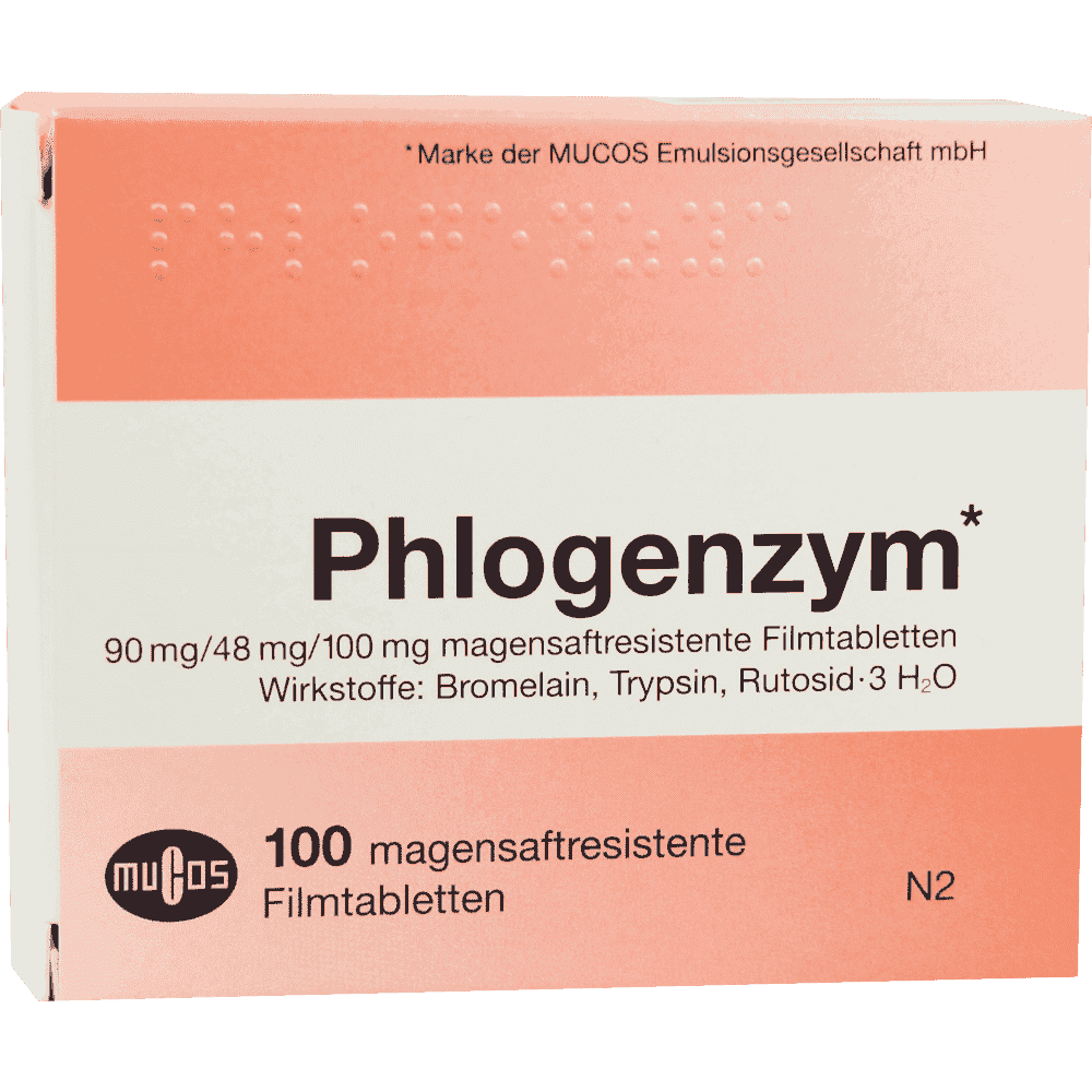 PHLOGENZYM gastro-resistant film-coated tablets - UKDorf 