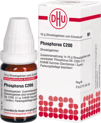PHOSPHORUS C 200, hoarseness, vomiting, heartburn, nosebleeds, spasmodic coughs - UKDorf 