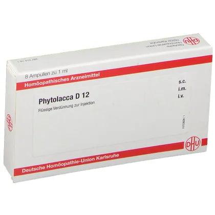 PHYTOLACCA breast cyst D 12 ampoules - UKDorf 