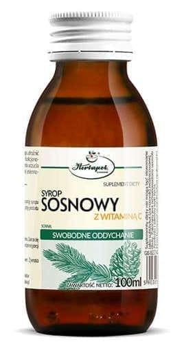 PINE SYRUP with Vitamin C, pine cough syrup, bronchosan pine cough syrup UK