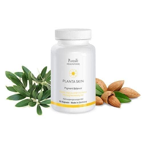 PLANTA SKIN capsules, copper, vitamin B2, plant extracts - UKDorf 