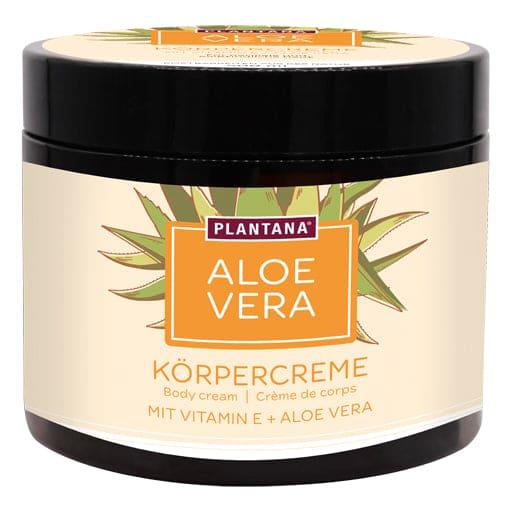 PLANTANA Aloe Vera Body Cream with Vitamin E - UKDorf 