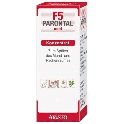 Plaque, bad breath, aphthous ulcers, PARONTAL F5 med concentrate - UKDorf 