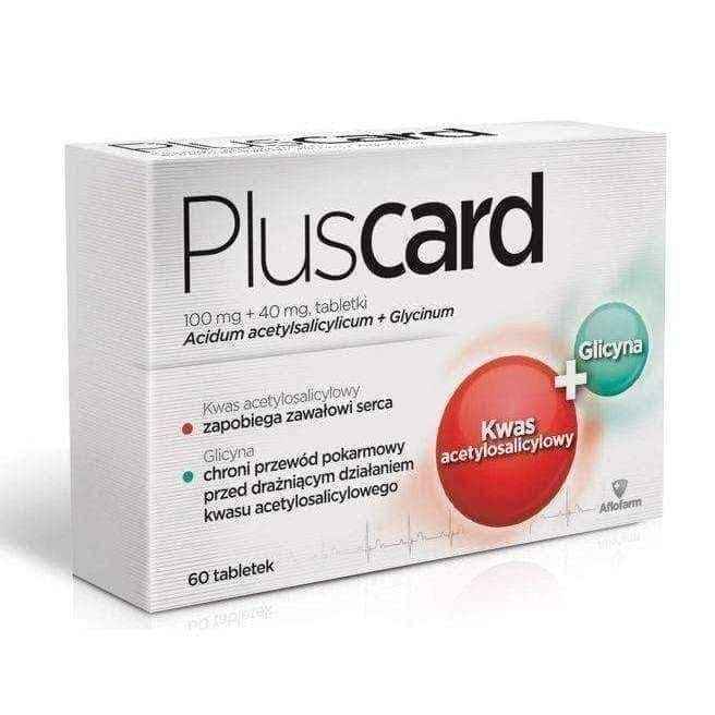 Pluscard, acetylsalicylic acid, glycine