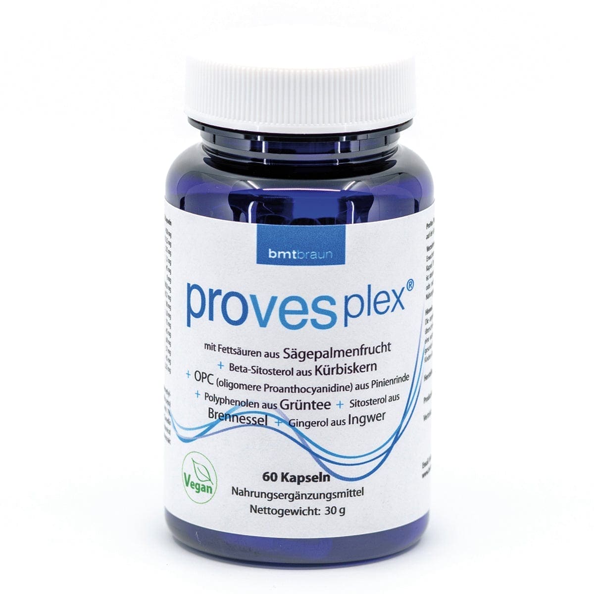 Polyphenols, phytosterols, phytosterol complex, beta sitosterol, PROVES Plex capsules - UKDorf 