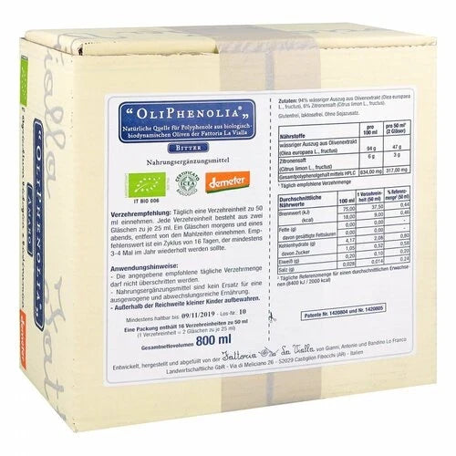 polyphenols OLIPHENOLIA Bitter Oral Liquid 32 x 25 ml - 2