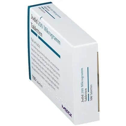 Potassium iodide IODID 200 tablets, thyroid support group, iodine deficiency - UKDorf 