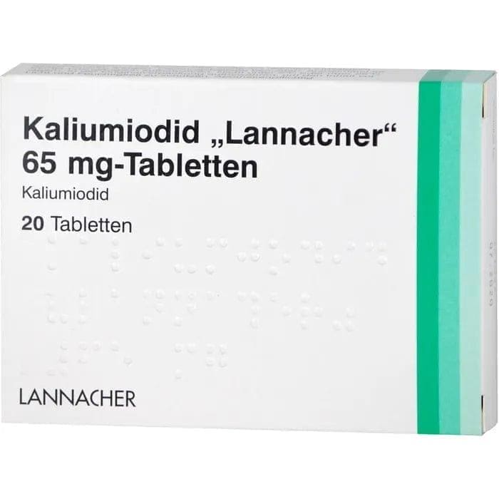 POTASSIUM IODIDE Lannacher, thyroid supplements with iodine - UKDorf 