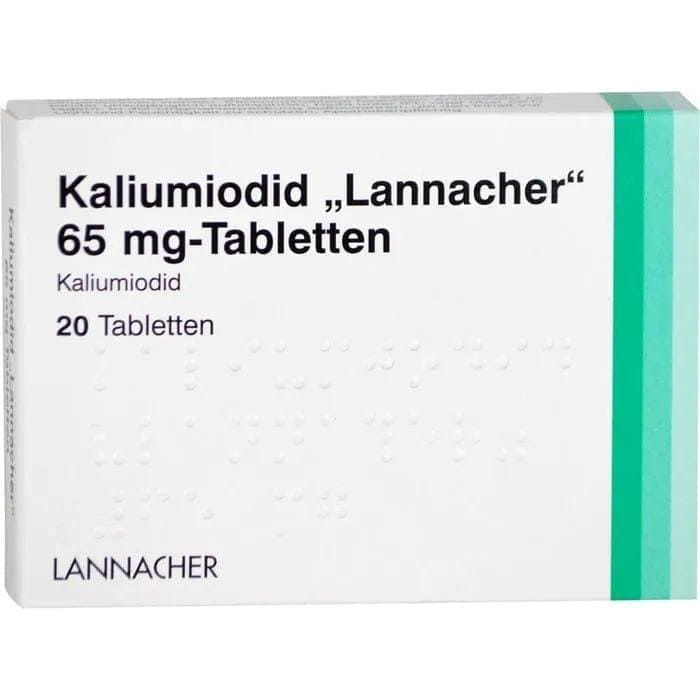 POTASSIUM IODIDE Lannacher, thyroid supplements with iodine - UKDorf 