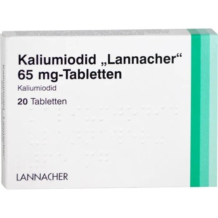 POTASSIUM IODIDE Lannacher, thyroid supplements with iodine - UKDorf 