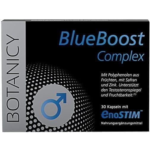 Potency, erection, libido, testosterone levels, Reproductive, BLUE BOOST Complex - UKDorf 