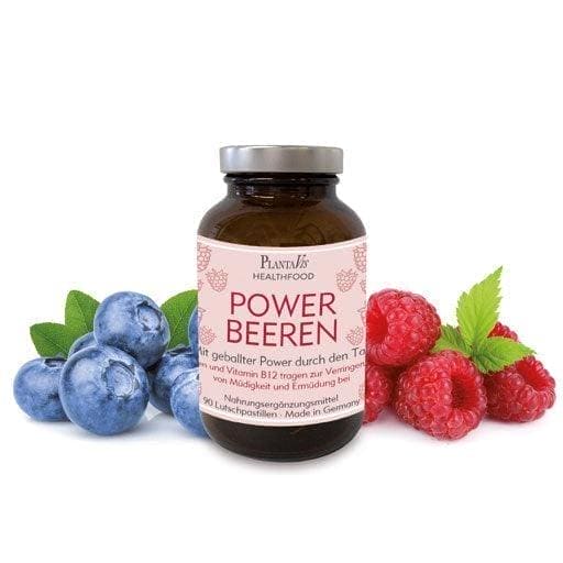 POWERBERRIES B12, Caffeine Lozenges - UKDorf 