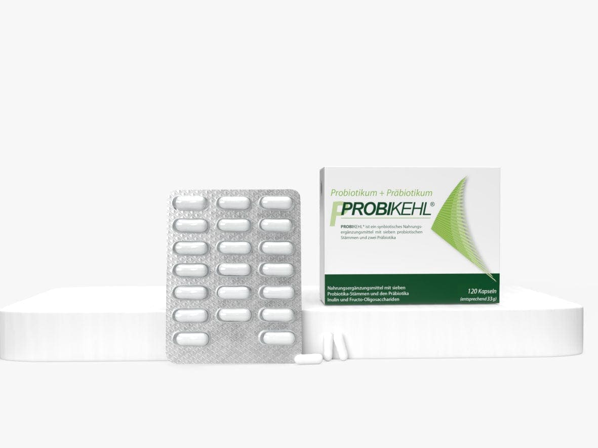 Prebiotics, multi strain probiotic, PROBIKEHL capsules - UKDorf 