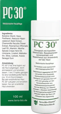 Pressure ulcers, decubitus, PC 30 liquid, dexpanthenol, horse chestnut, chamomile - UKDorf 