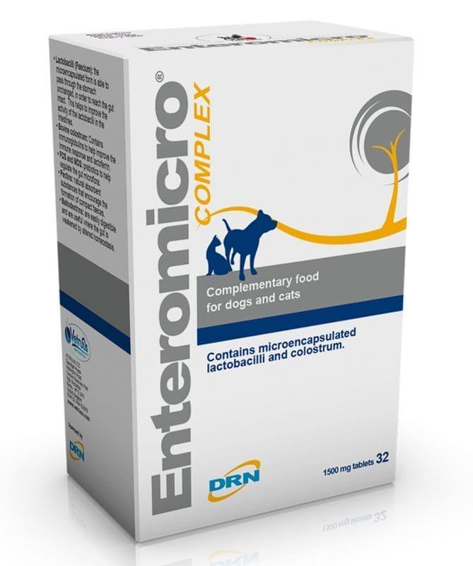 Probiotic for dogs, Synbiotic tablets for dogs, cats, Enteromicro Complex - UKDorf 