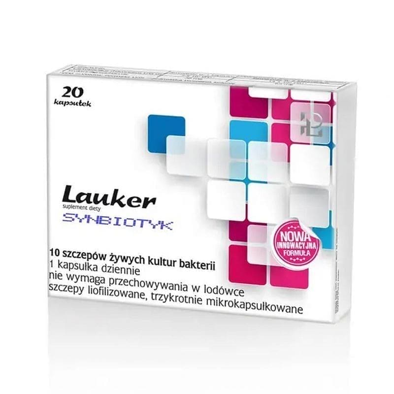 Probiotics and prebiotics supplements, Lauker - UKDorf 