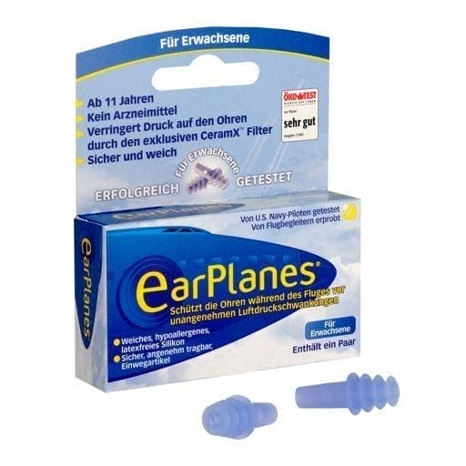 Problems with ears when flying, sinusitis, EARPLANES Adult - UKDorf 