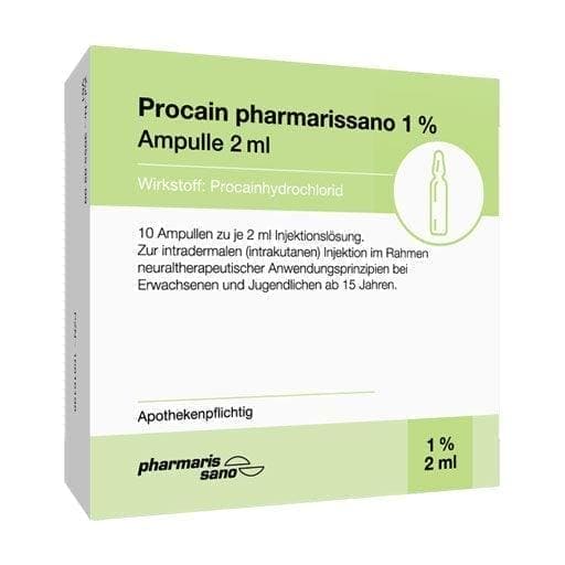 PROCAINE, local anesthetic 1% ampoules - UKDorf 