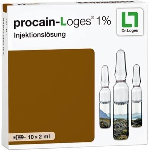 PROCAINE-Loges 1% procaine hydrochloride ampoules UK