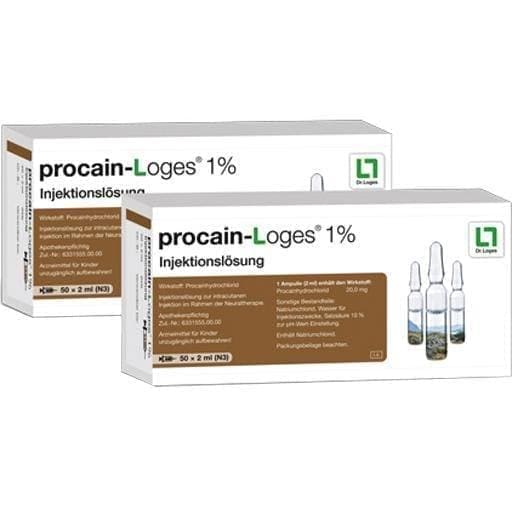 PROCAINE-Loges 1% procaine hydrochloride ampoules UK