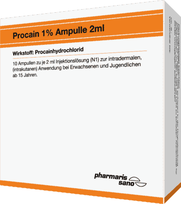 PROCAINE Röwo 1% ampoules 2 ml - UKDorf 