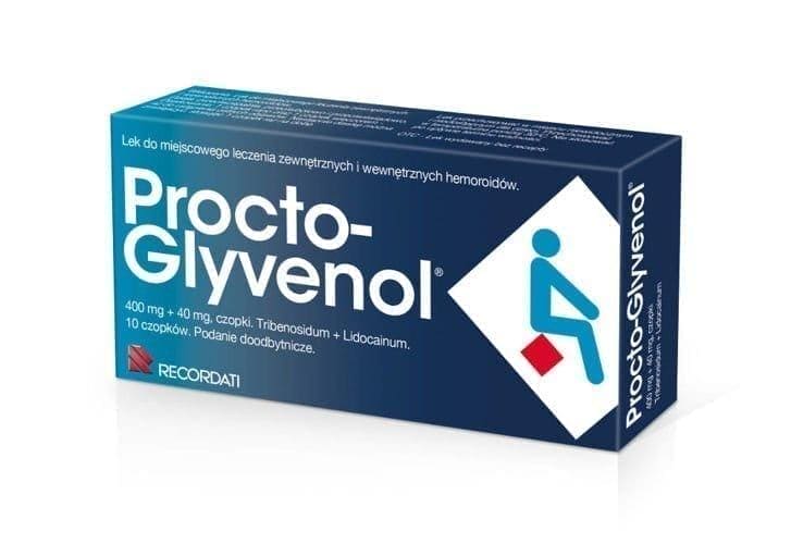 Procto-GLYVENOL, suppositories IR, hemorrhoid suppositories UK