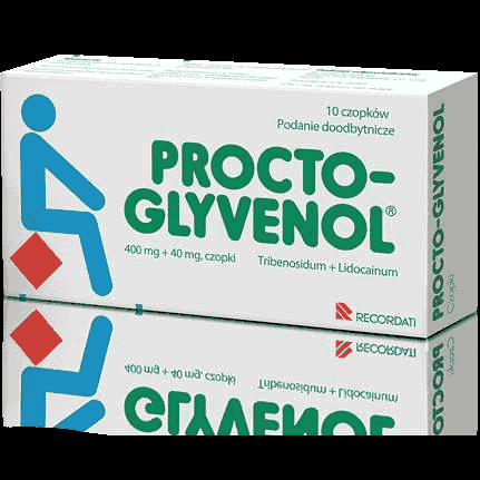 Procto-GLYVENOL Suppository - internal and external haemorrhoids (piles) UK