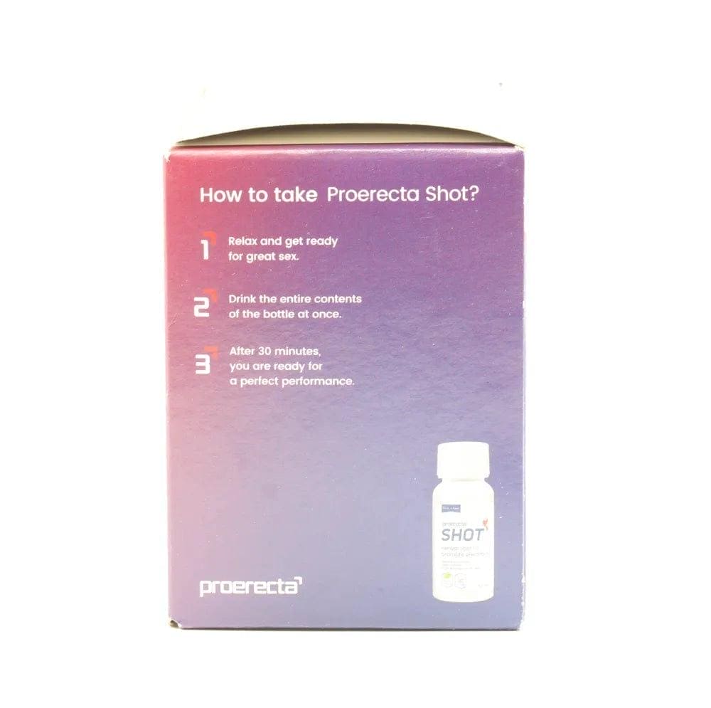 PROERECTA Shot erection aid liquid, improving blood circulation UK