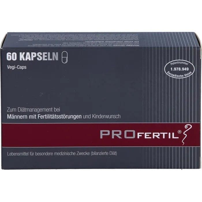 PROFERTIL, increase male fertility, boost sperm motility naturally UK