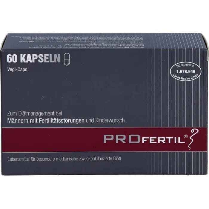 PROFERTIL, increase male fertility, boost sperm motility naturally