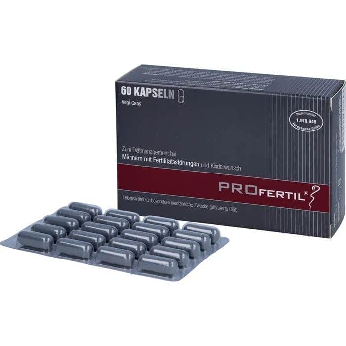 PROFERTIL, increase male fertility, boost sperm motility naturally UK