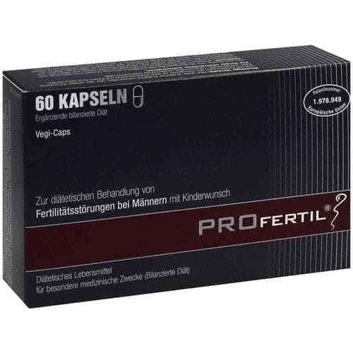 PROFERTIL, increase male fertility, boost sperm motility naturally