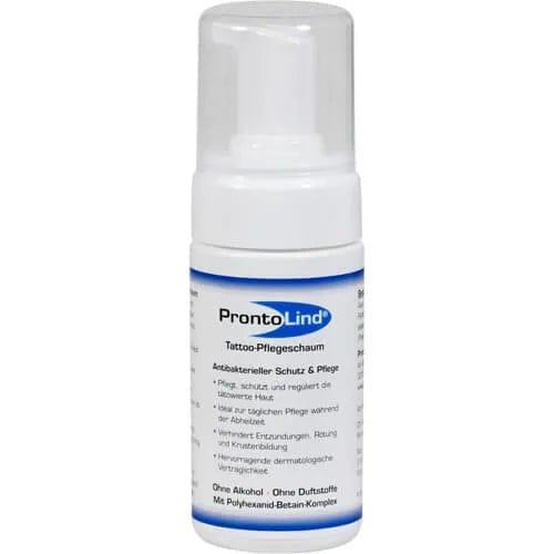PRONTOLIND tattoo care foam, tattoo care UK