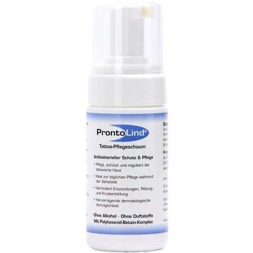 PRONTOLIND tattoo care foam, tattoo care UK
