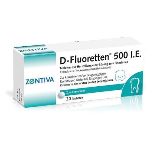 Prophylaxis, D FLUORETTES 500 tablets - UKDorf 