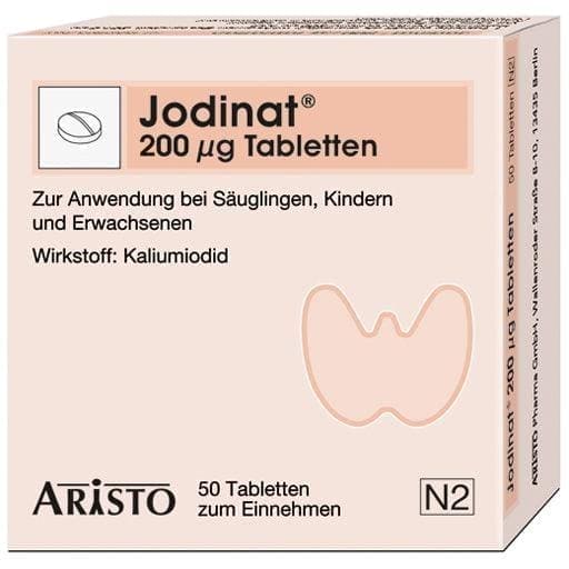 Prophylaxis of iodine deficiency, JODINATE tablets - UKDorf 