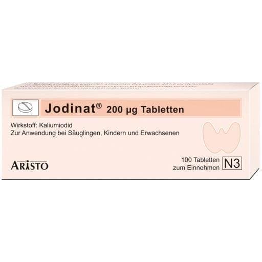 Prophylaxis of iodine deficiency, JODINATE tablets - UKDorf 