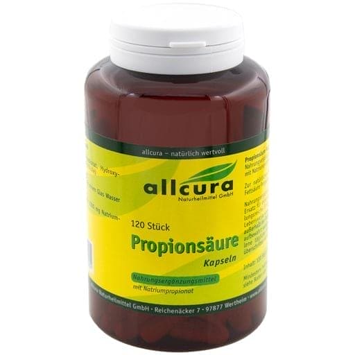PROPIONIC ACID 500 mg capsules, sodium propionate supplement - UKDorf 