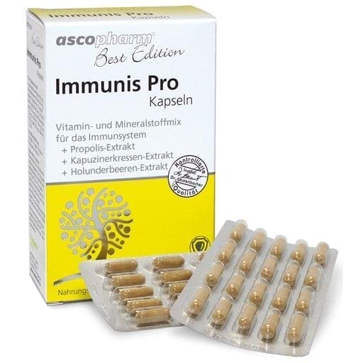 propolis, nasturtium, elderberry extract, BEST EDITION Immunis Pro hard capsules - UKDorf 