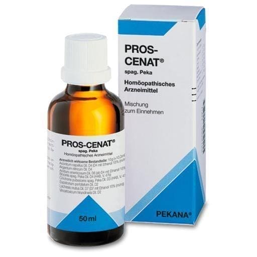 PROSCENAT drops 50 ml Conium maculatum, Selenium, Delphinium staphisagria UK