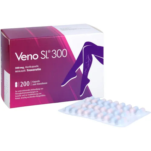 protect from spider veins VENO SL 300 hard capsules 200 pcs